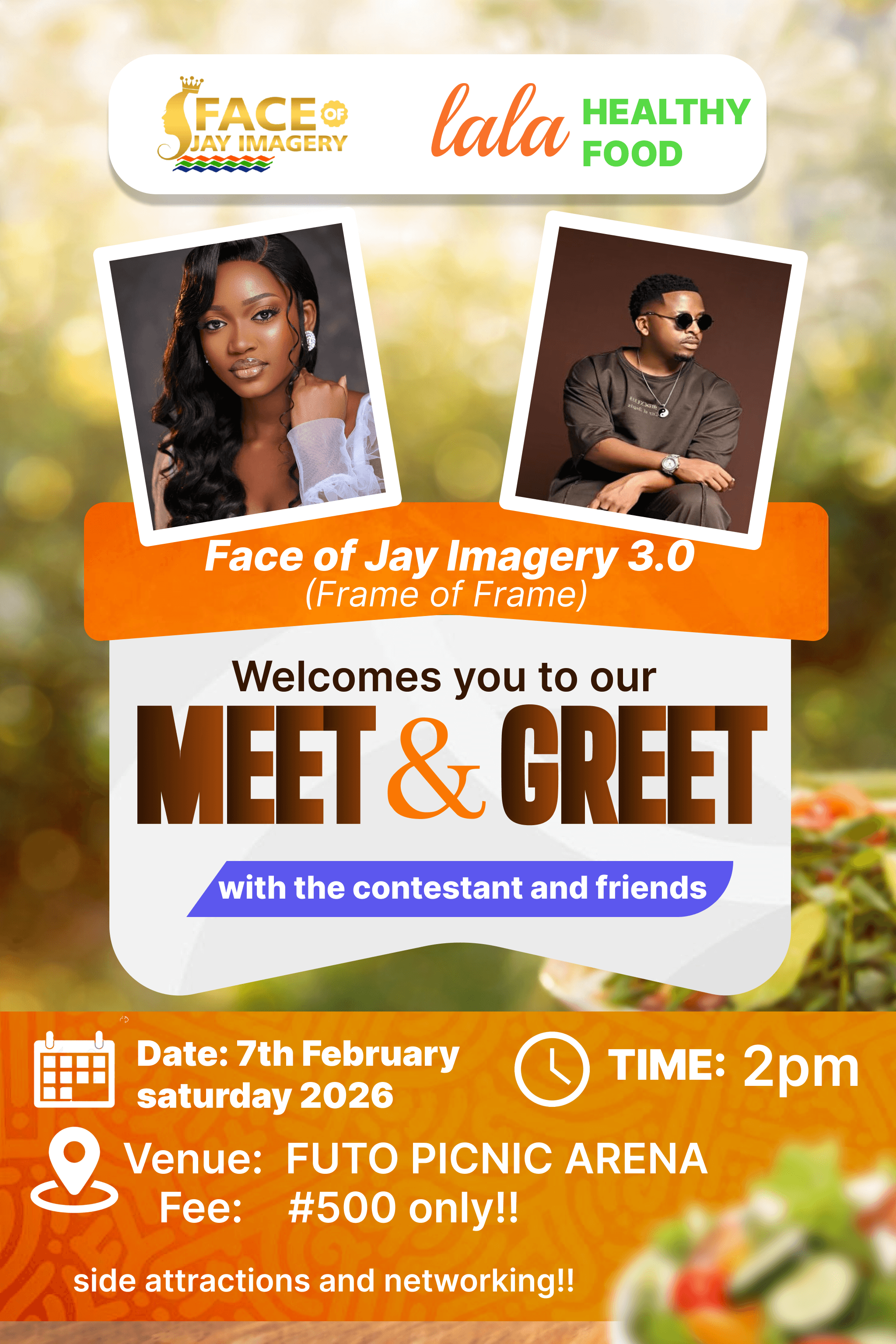 Meet & Greet Event Flyer